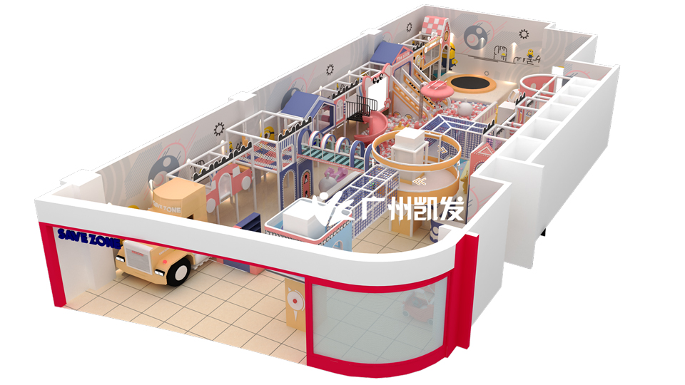 马卡龙系列淘气堡KF-MKL-043