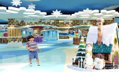 <b>冰雪主题儿童淘气堡乐园设备</b>
